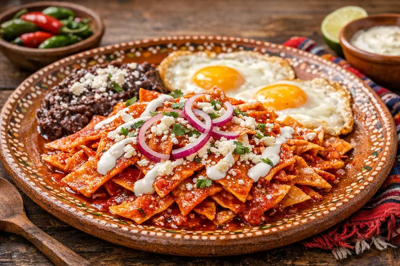 Chilaquiles Rojos