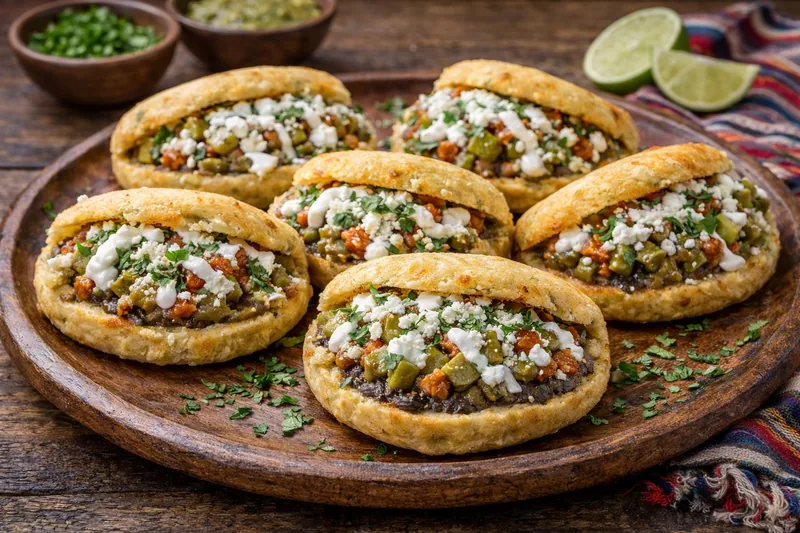 Gorditas de Chicharrón Prensado