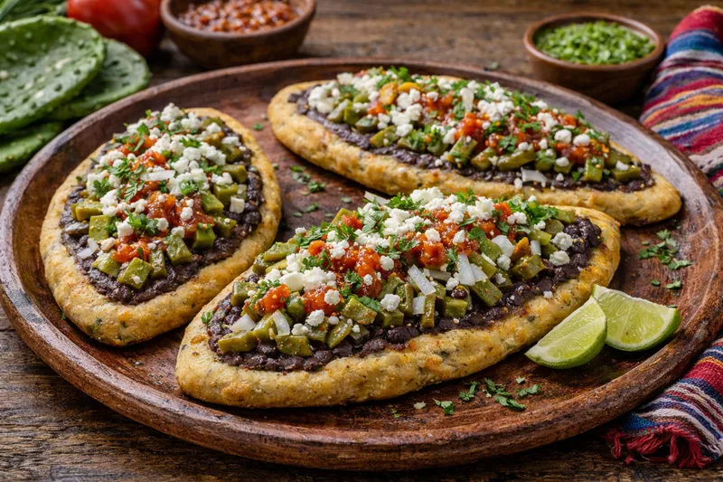 Tlacoyos de Frijol